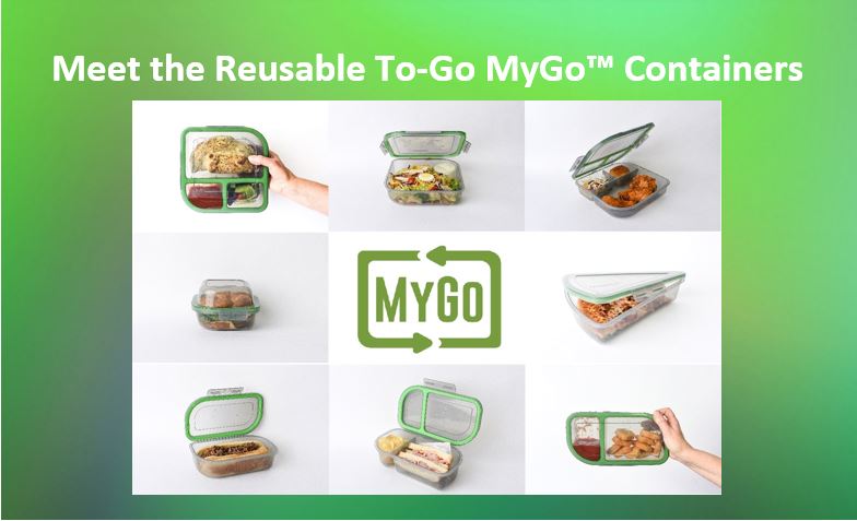Meet the Reusable To Go MyGo&trade; Containers 